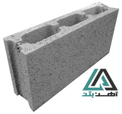 بلوک سیمانی 10*20*40 دو جداره پرسی